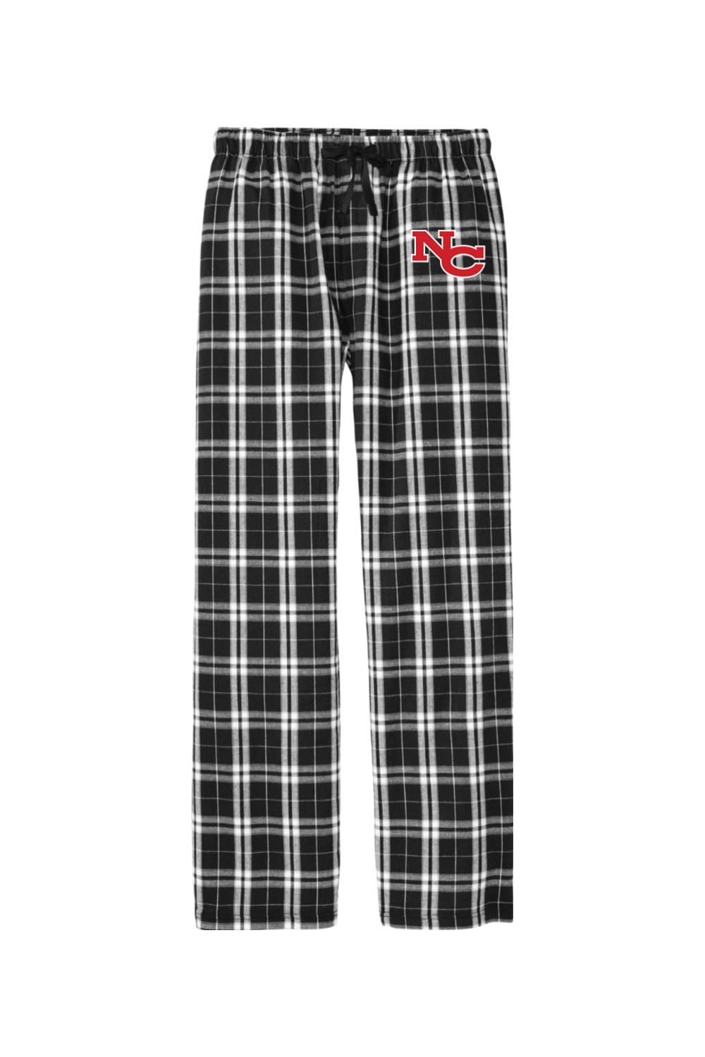 NCHS Booster Club Adult Men's Flannel Plaid Pants Signature Lacrosse