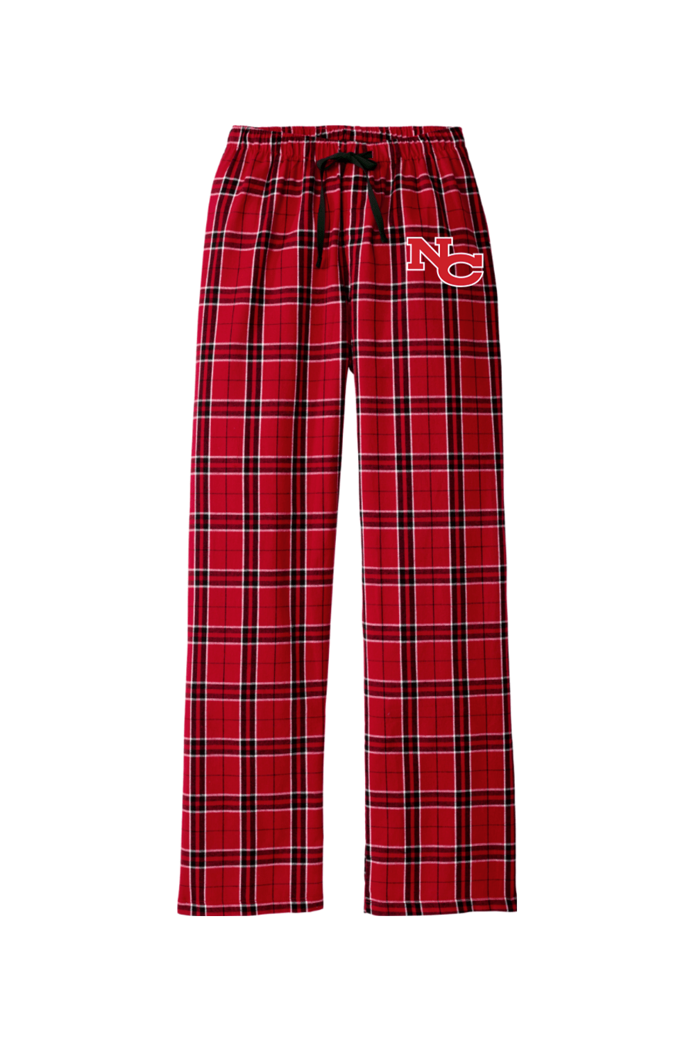 NCHS Booster Club Adult Women's Flannel Plaid Pants Signature Lacrosse