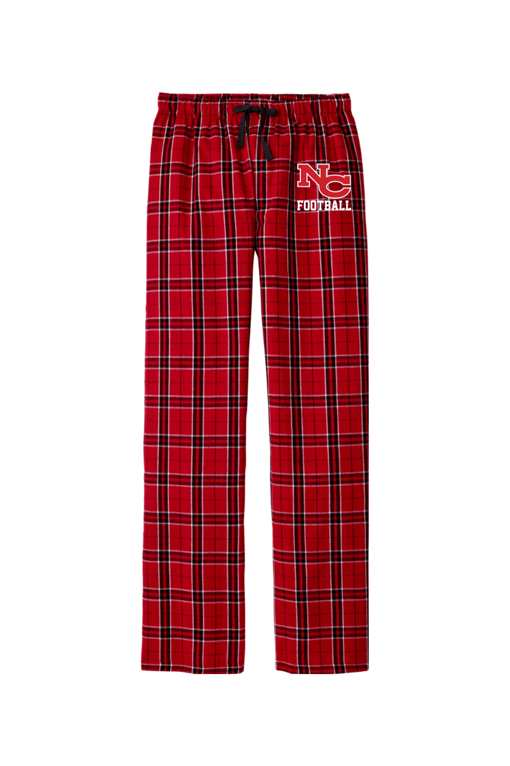 NCHS Football Adult Men's Flannel Plaid Pants Signature Lacrosse