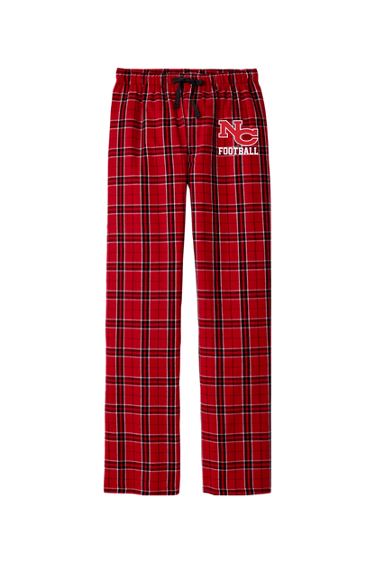 NCHS Football Adult Men's Flannel Plaid Pants Signature Lacrosse