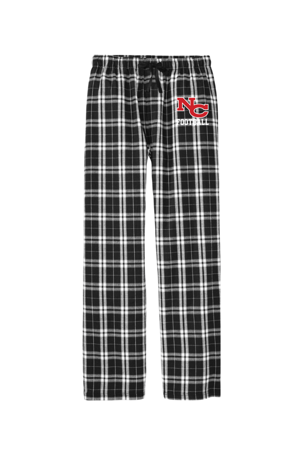 NCHS Football Adult Men's Flannel Plaid Pants Signature Lacrosse