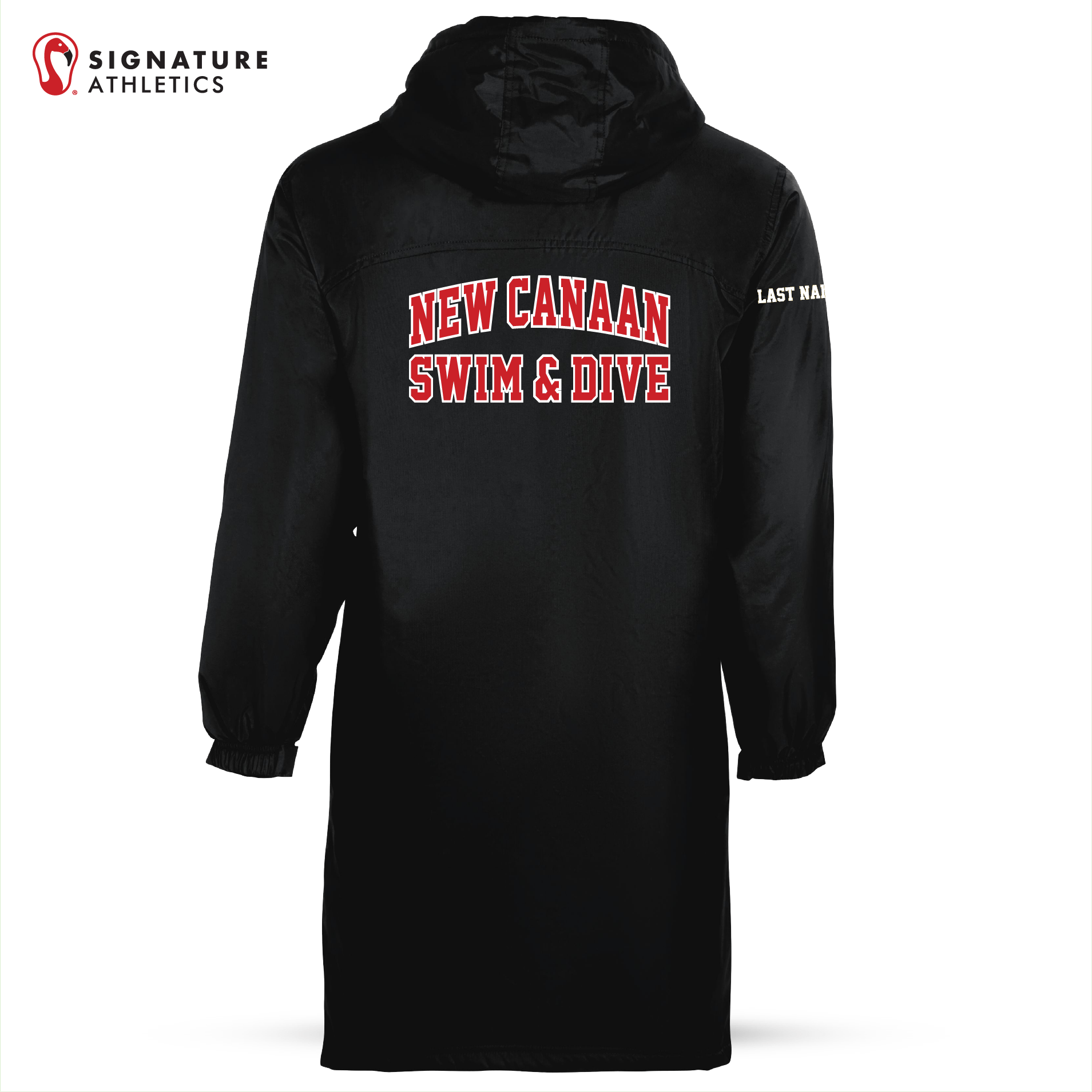 NCHS Girls Swim and Dive Holloway Conquest Jacket Signature Lacrosse