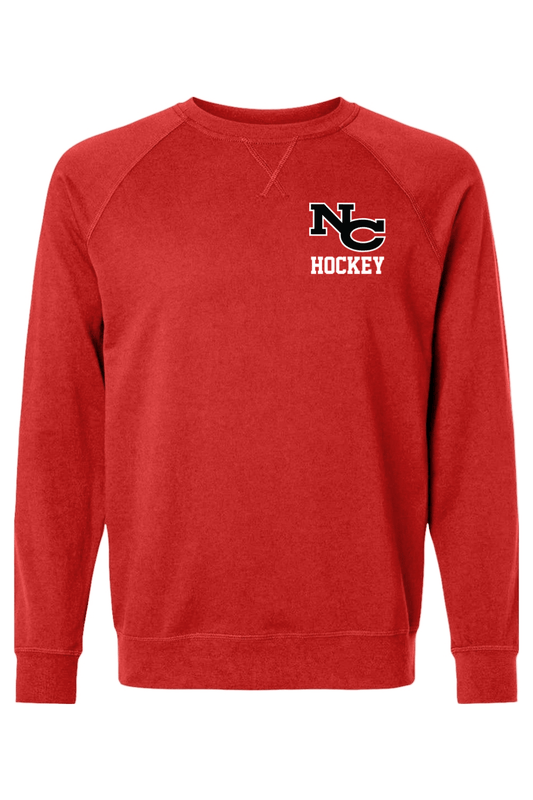 NCHS Hockey Adult Heavyweight Raglan Long Sleeve Signature Lacrosse