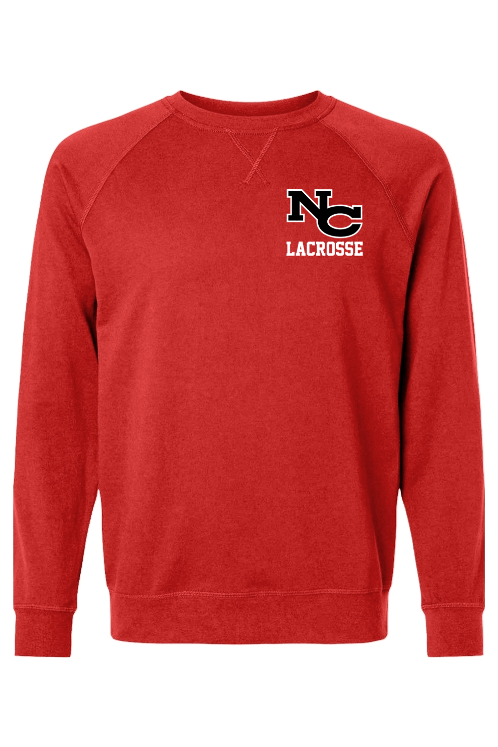 NCHS Lacrosse Adult Heavyweight Raglan Long Sleeve Signature Lacrosse
