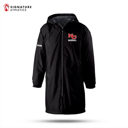 NCHS Men's Baseball Holloway Conquest Jacket Black Signature Lacrosse