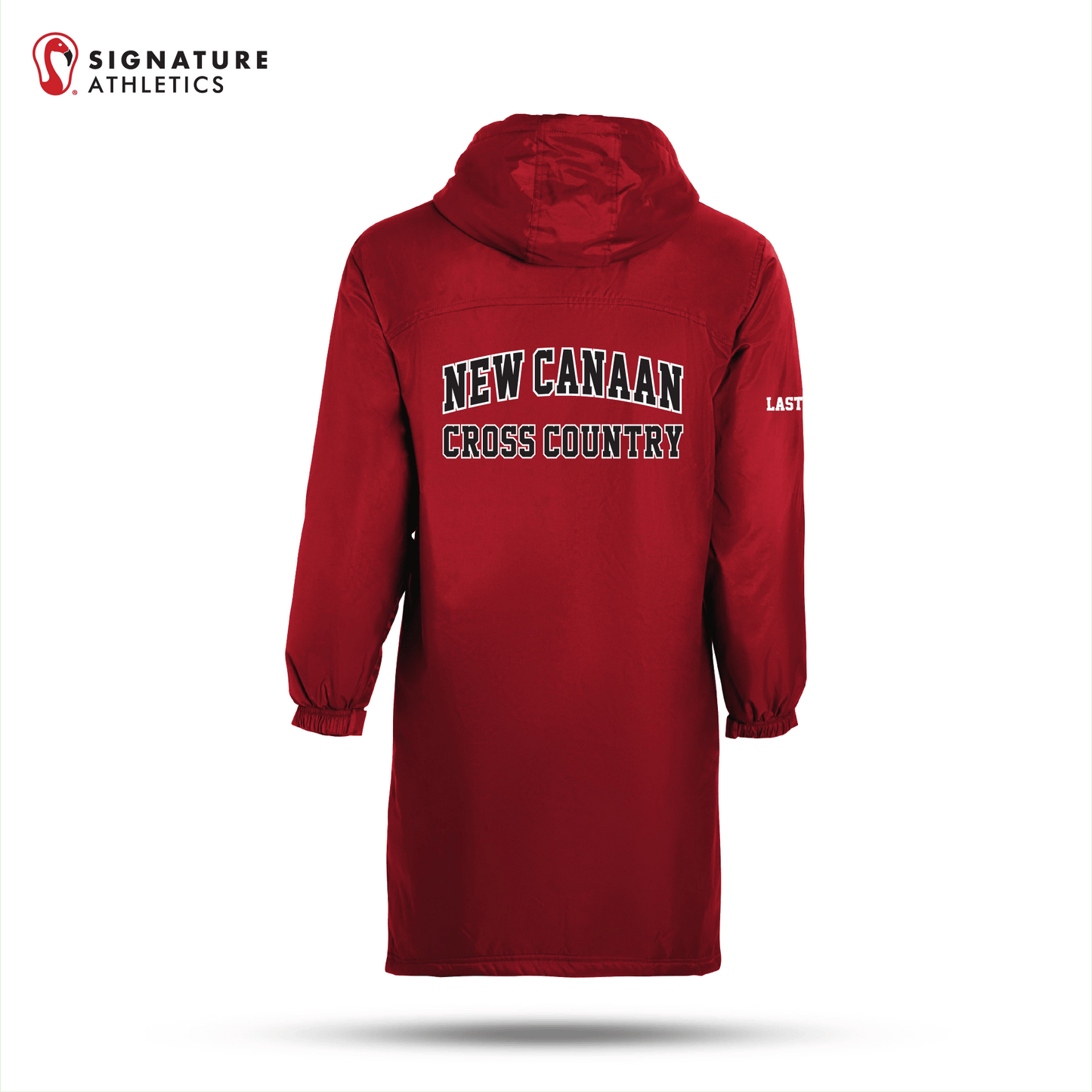 NCHS Men's Cross Country Holloway Conquest Jacket Red Signature Lacrosse