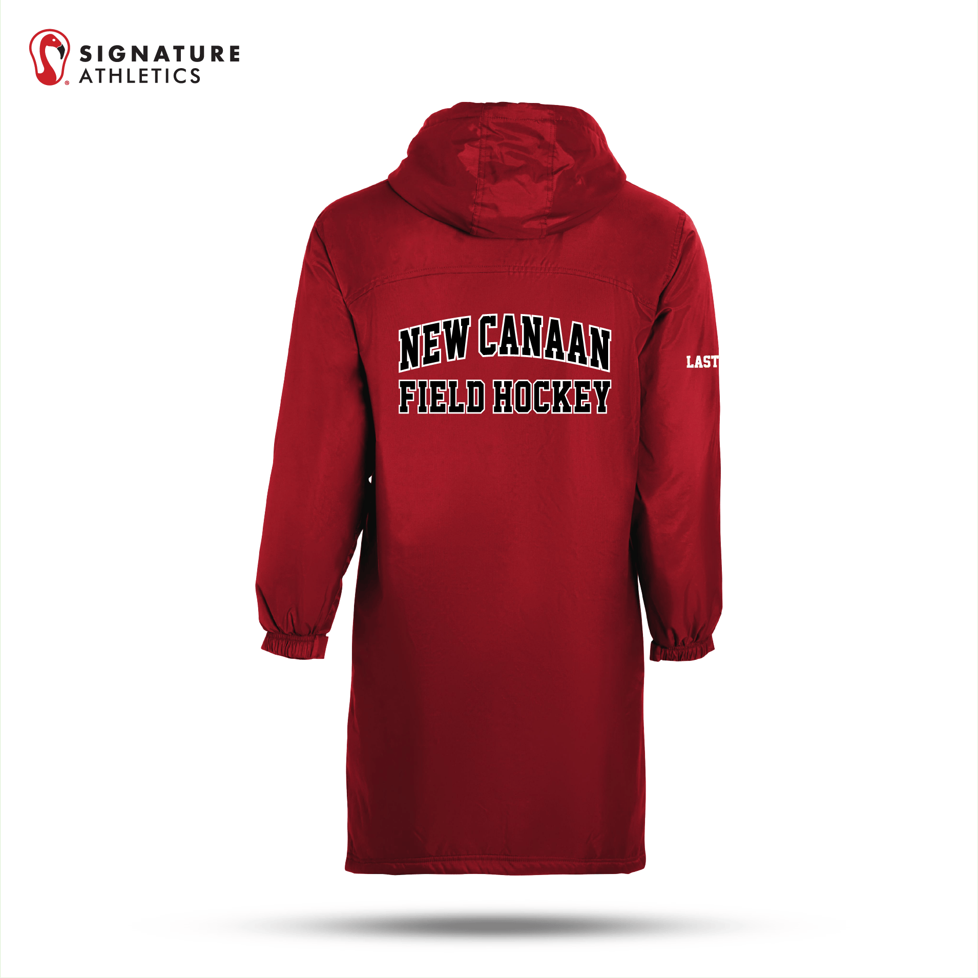 NCHS Men's Field Hockey Holloway Conquest Jacket Red Signature Lacrosse