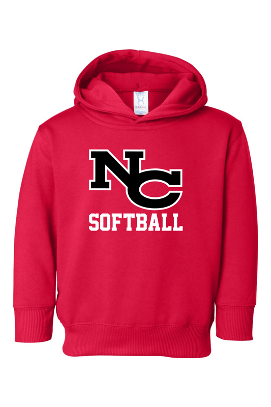 NCHS Softball Toddler Fleece Hoodie Signature Lacrosse