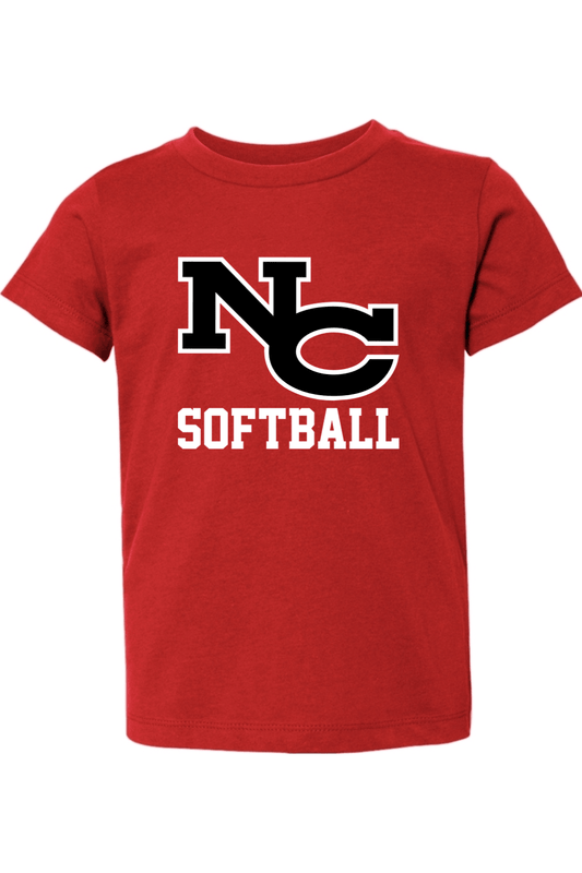 NCHS Softball Toddler T-Shirt Signature Lacrosse