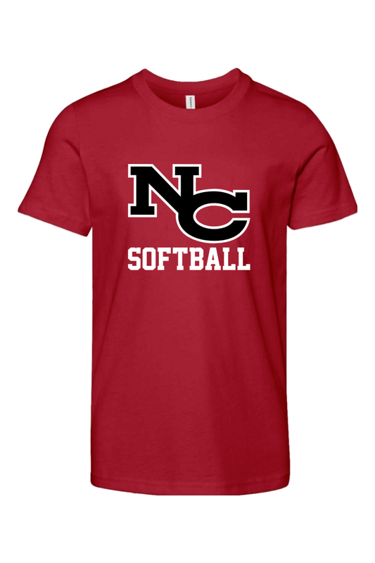NCHS Softball Youth Lifestyle T-Shirt Signature Lacrosse