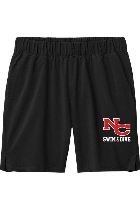 NCHS Swim and Dive Adult Athletic Men's Shorts Signature Lacrosse