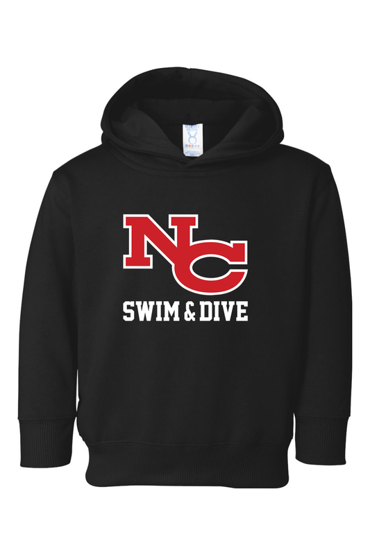 NCHS Swim and Dive Toddler Fleece Hoodie Signature Lacrosse