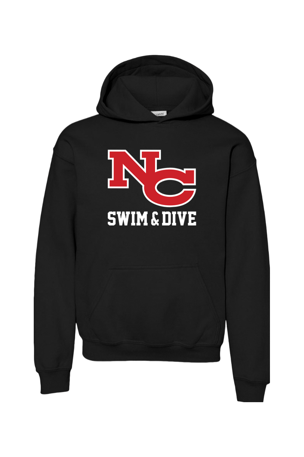 NCHS Swim and Dive Youth Hoodie Signature Lacrosse