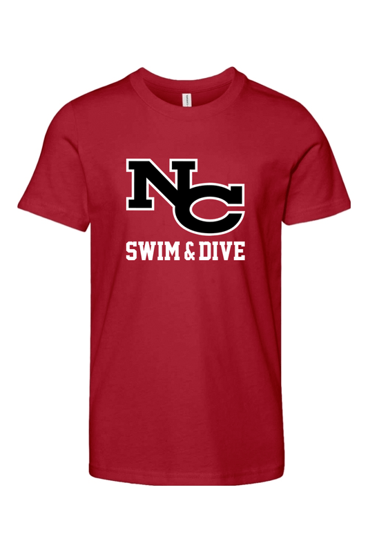 NCHS Swim and Dive Youth Lifestyle T-Shirt Signature Lacrosse