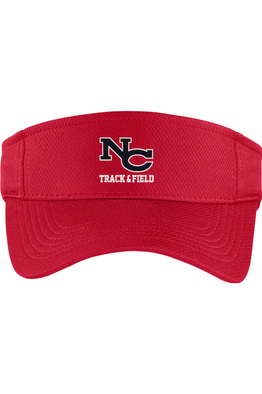 NCHS Track and Field Embroidered Visor Signature Lacrosse