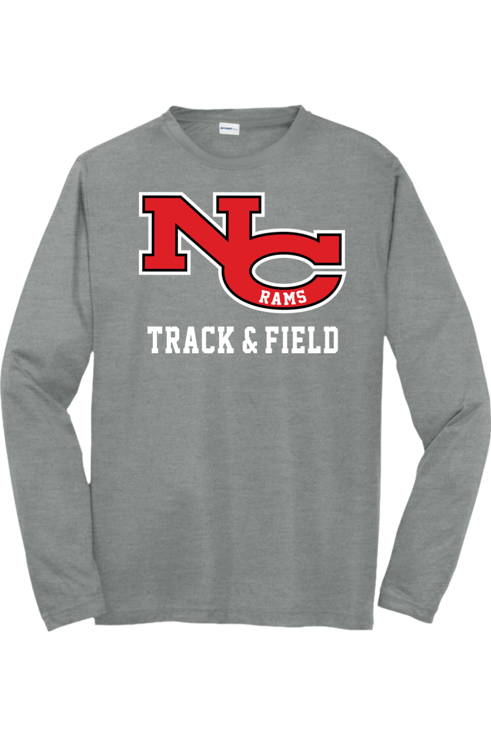 NCHS Track and Field Long Sleeve Competitor Tee Signature Lacrosse