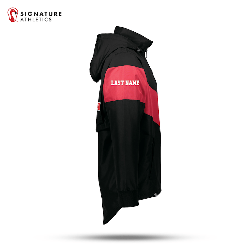 NCHS Track and Field Red and Black Holloway Potomac Jacket Signature Lacrosse