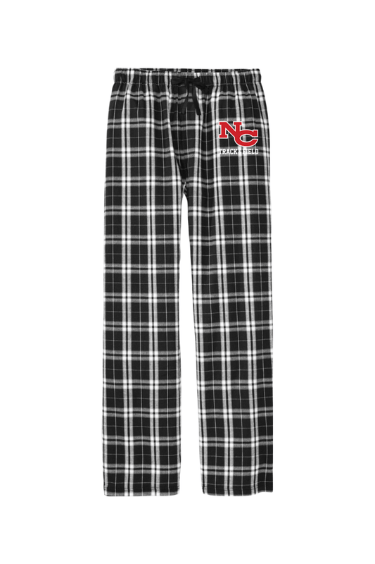 NCHS Track & Field Adult Men's Flannel Plaid Pants Signature Lacrosse
