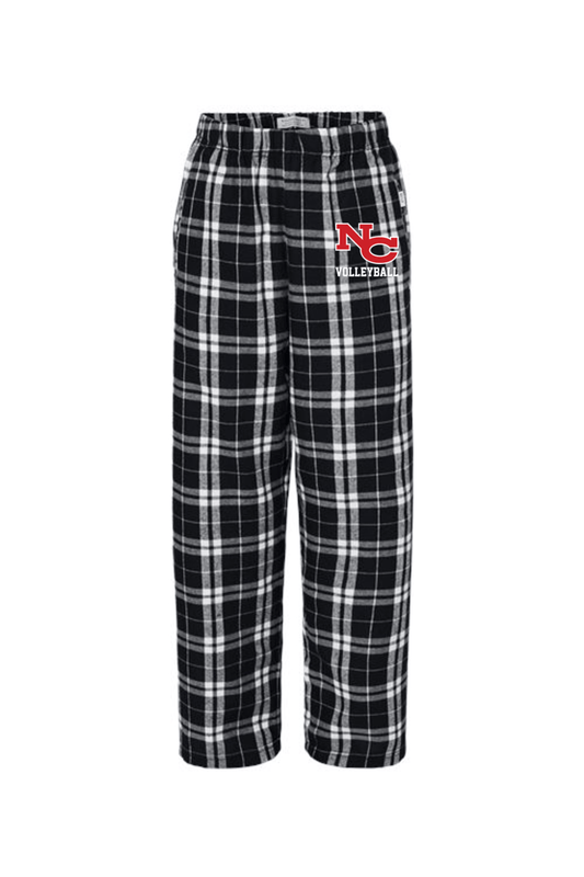 NCHS Volleyball Youth Flannel Pants Signature Lacrosse