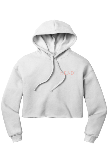 NEAD BELLA+CANVAS Women’s Sponge Fleece Cropped Fleece Hoodie Signature Lacrosse