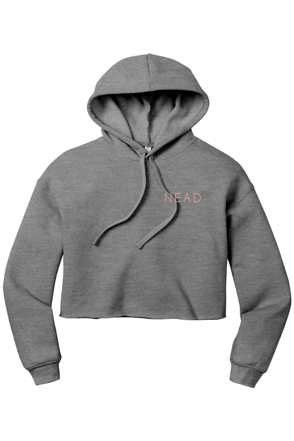 NEAD BELLA+CANVAS Women’s Sponge Fleece Cropped Fleece Hoodie Signature Lacrosse