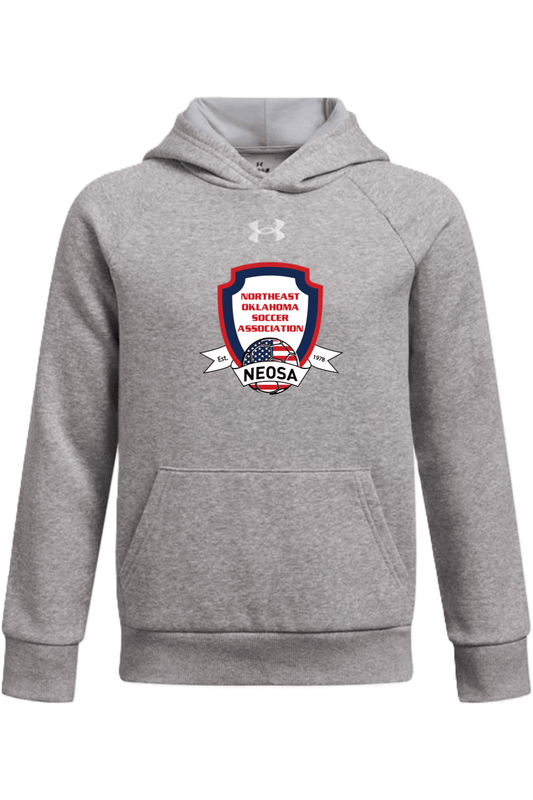 NEOSA Under Armour Youth Rival Fleece Hooded Sweatshirt Signature Lacrosse