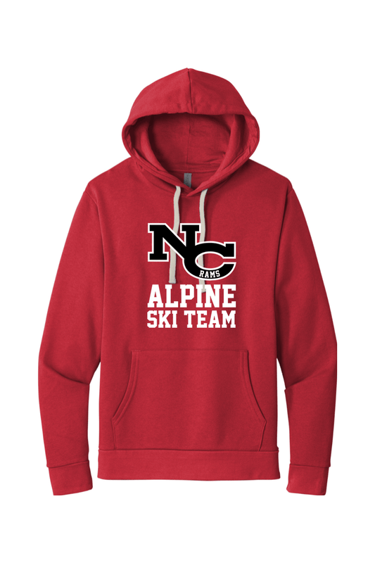 New Canaan Alpine Ski Team Adult Premium Lightweight Hoodie Signature Lacrosse