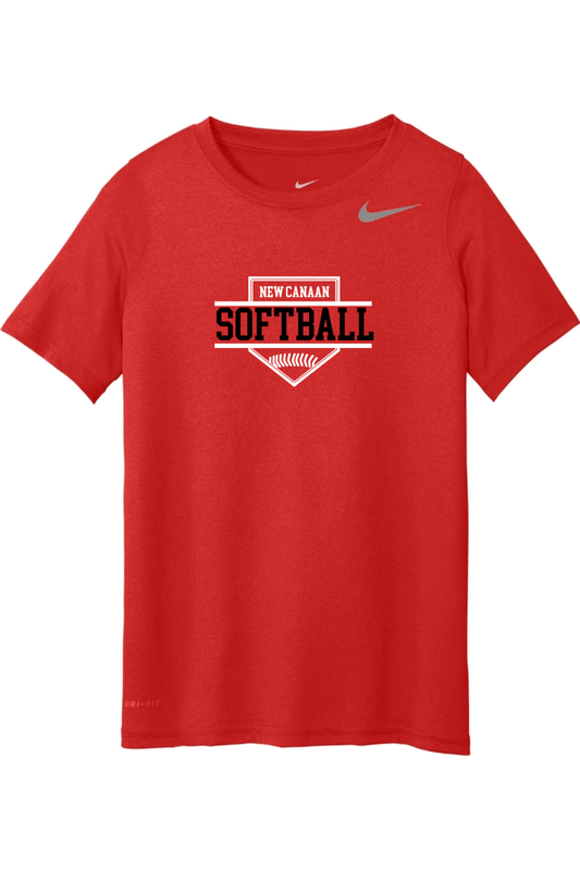 New Canaan Girls Softball Nike Youth Team rLegend Tee Signature Lacrosse