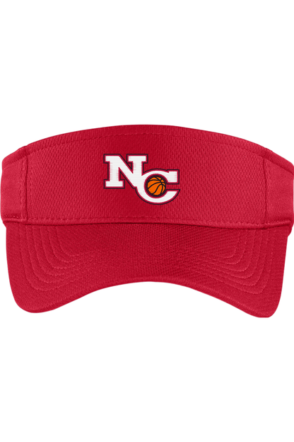 New Canaan Travel Basketball Embroidered Visor Signature Lacrosse