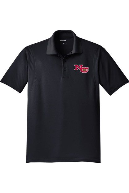 New Canaan Youth Football Adult Embroidered Athletic Polo Signature Lacrosse
