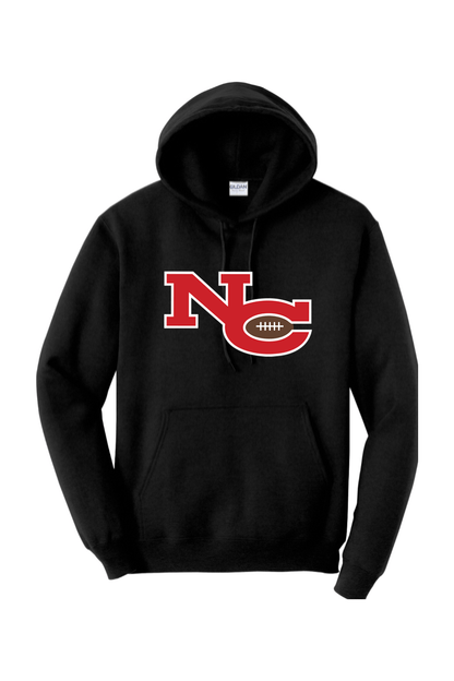New Canaan Youth Football Adult Heavyweight Hoodie Signature Lacrosse