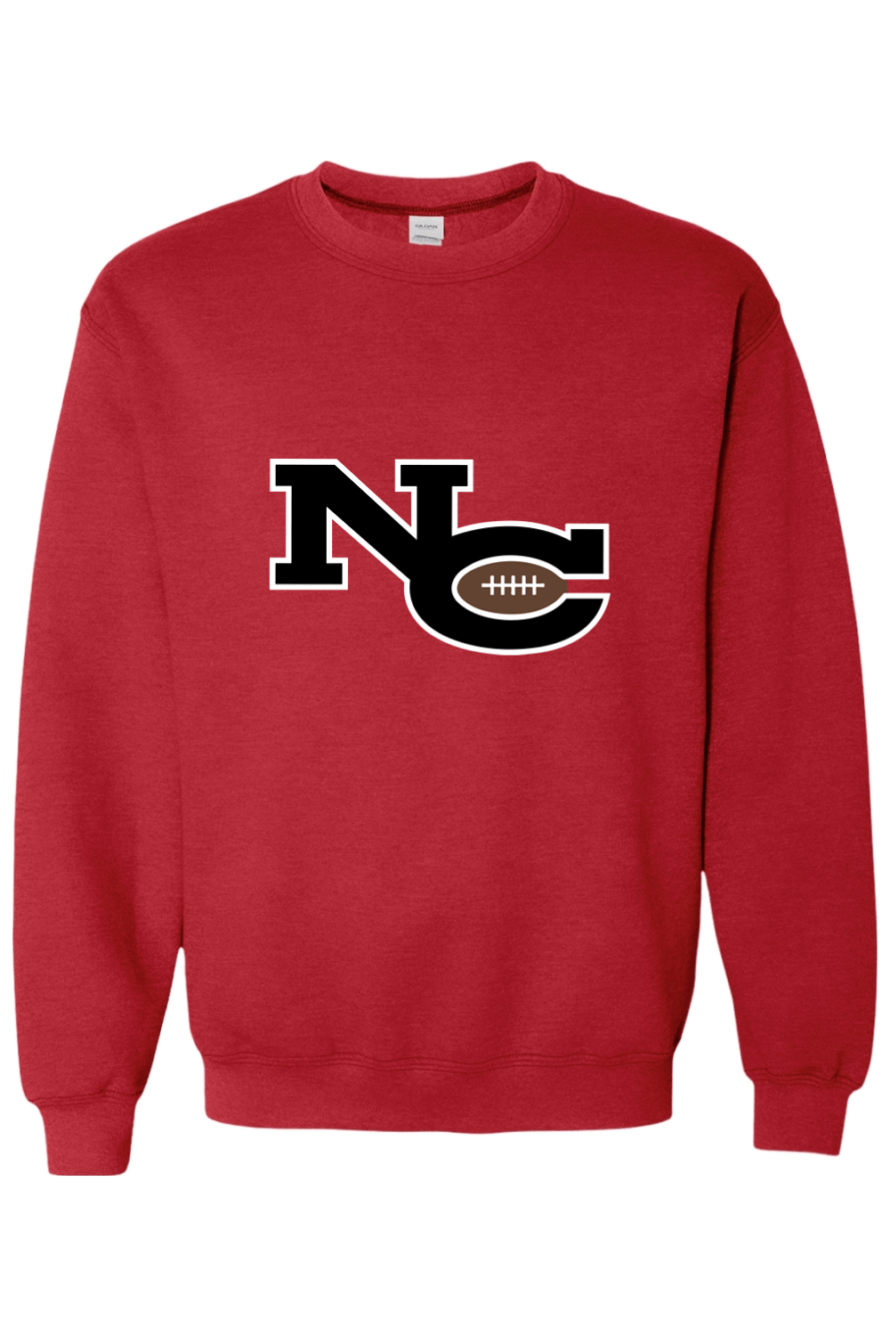 New Canaan Youth Football Adult Heavyweight Sweatshirt Signature Lacrosse