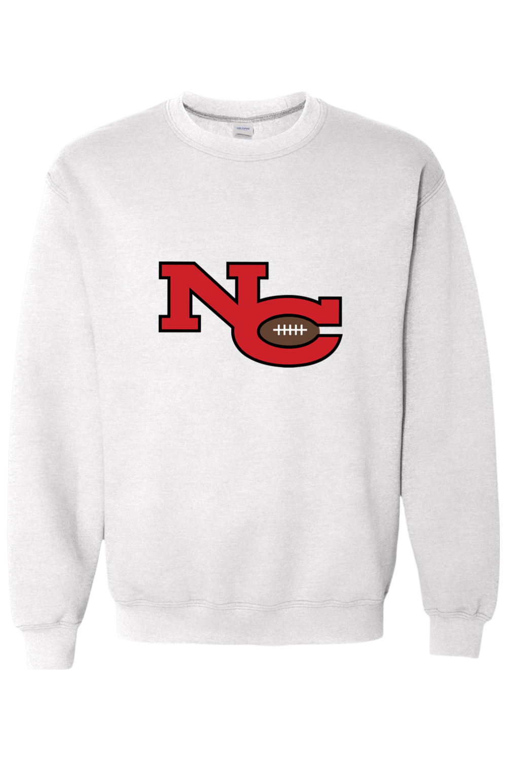 New Canaan Youth Football Adult Heavyweight Sweatshirt Signature Lacrosse