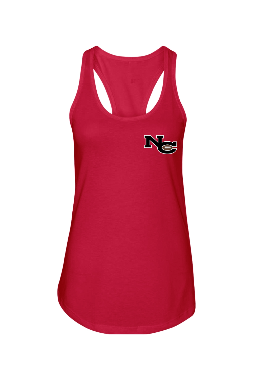 New Canaan Youth Football Adult Women's Tank Top Signature Lacrosse
