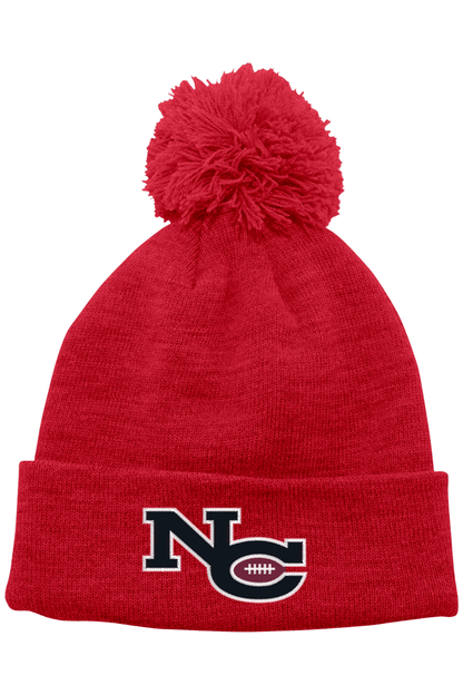 New Canaan Youth Football Beanie Signature Lacrosse