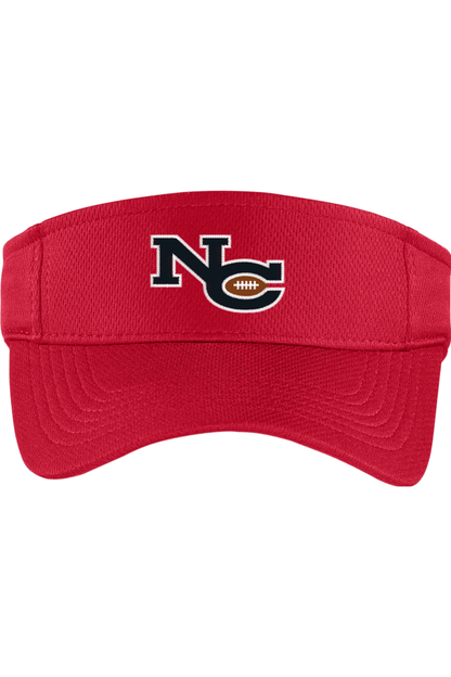 New Canaan Youth Football Embroidered Visor Signature Lacrosse