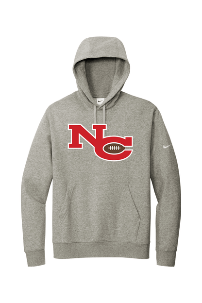 New Canaan Youth Football Fleece Sleeve Swoosh Pullover Hoodie Signature Lacrosse