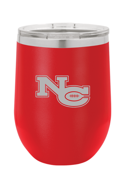 New Canaan Youth Football Insulated Wine Tumbler Signature Lacrosse
