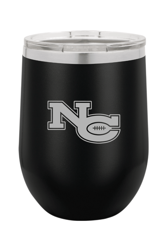 New Canaan Youth Football Insulated Wine Tumbler Signature Lacrosse