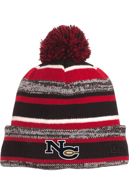 New Canaan Youth Football Sideline Beanie Signature Lacrosse