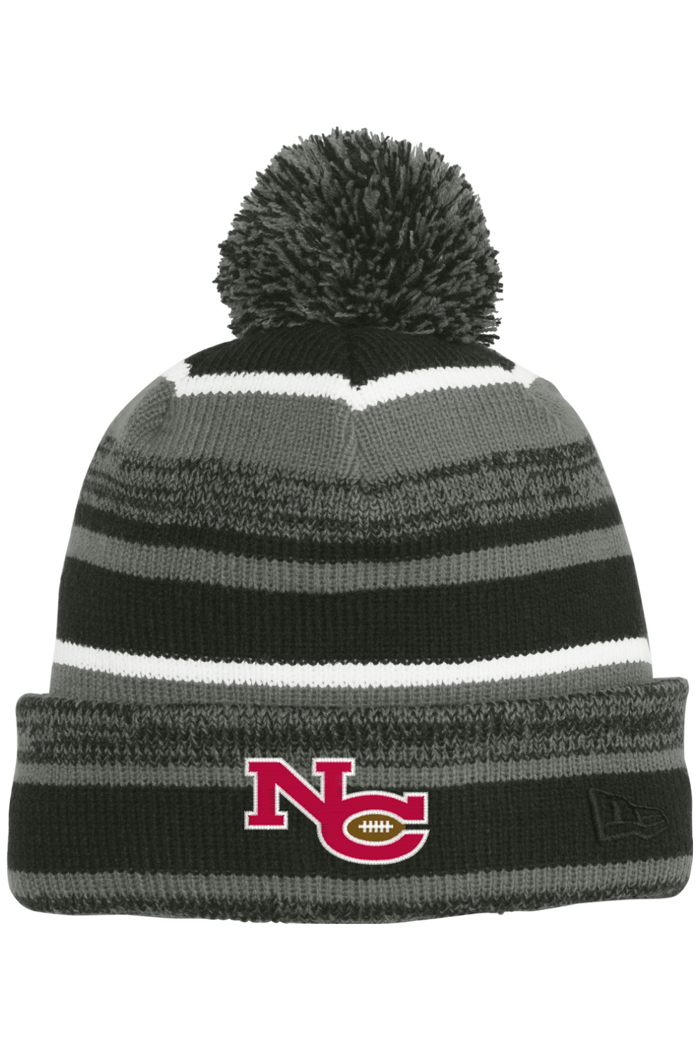 New Canaan Youth Football Sideline Beanie Signature Lacrosse