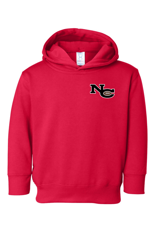 New Canaan Youth Football Toddler Fleece Hoodie Signature Lacrosse