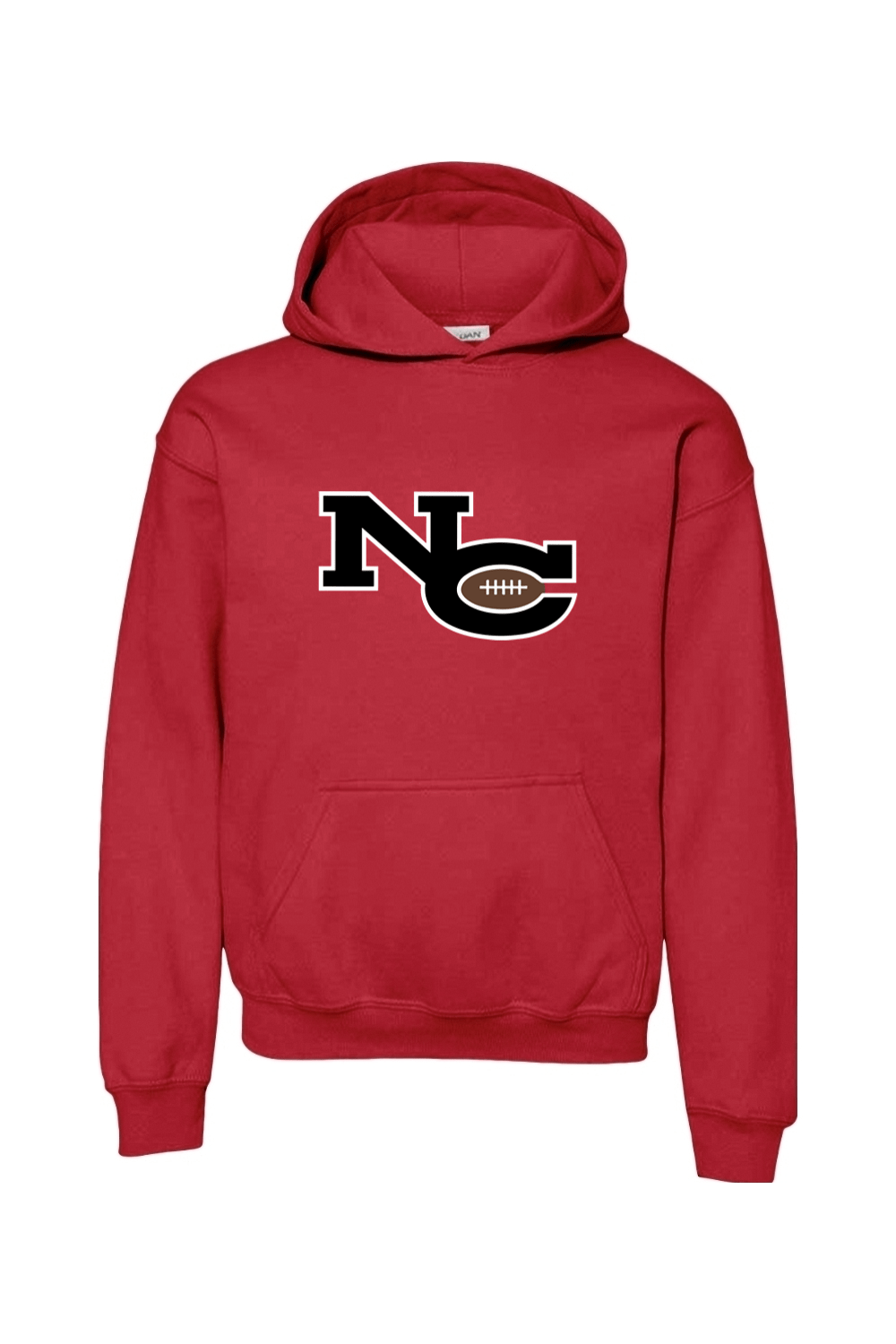 New Canaan Youth Football Youth Hoodie Signature Lacrosse