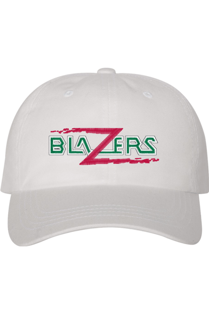 New England Blazers Embroidered Dad Hat Signature Lacrosse