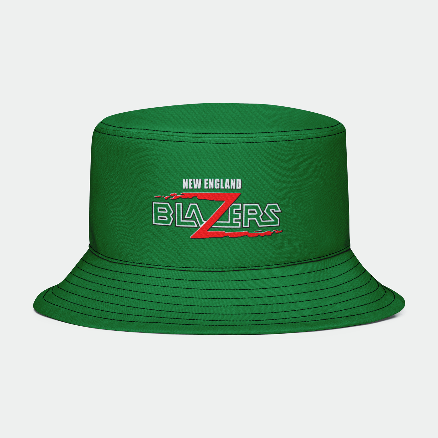 New England Blazers Sublimated Bucket Hat Signature Lacrosse