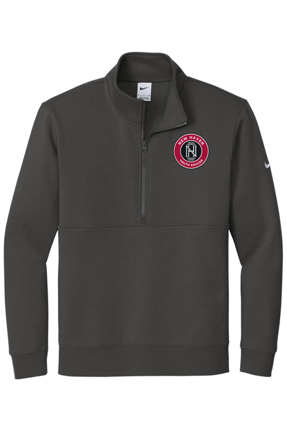New Haven Club Fleece Sleeve Swoosh 1/2-Zip Signature Lacrosse