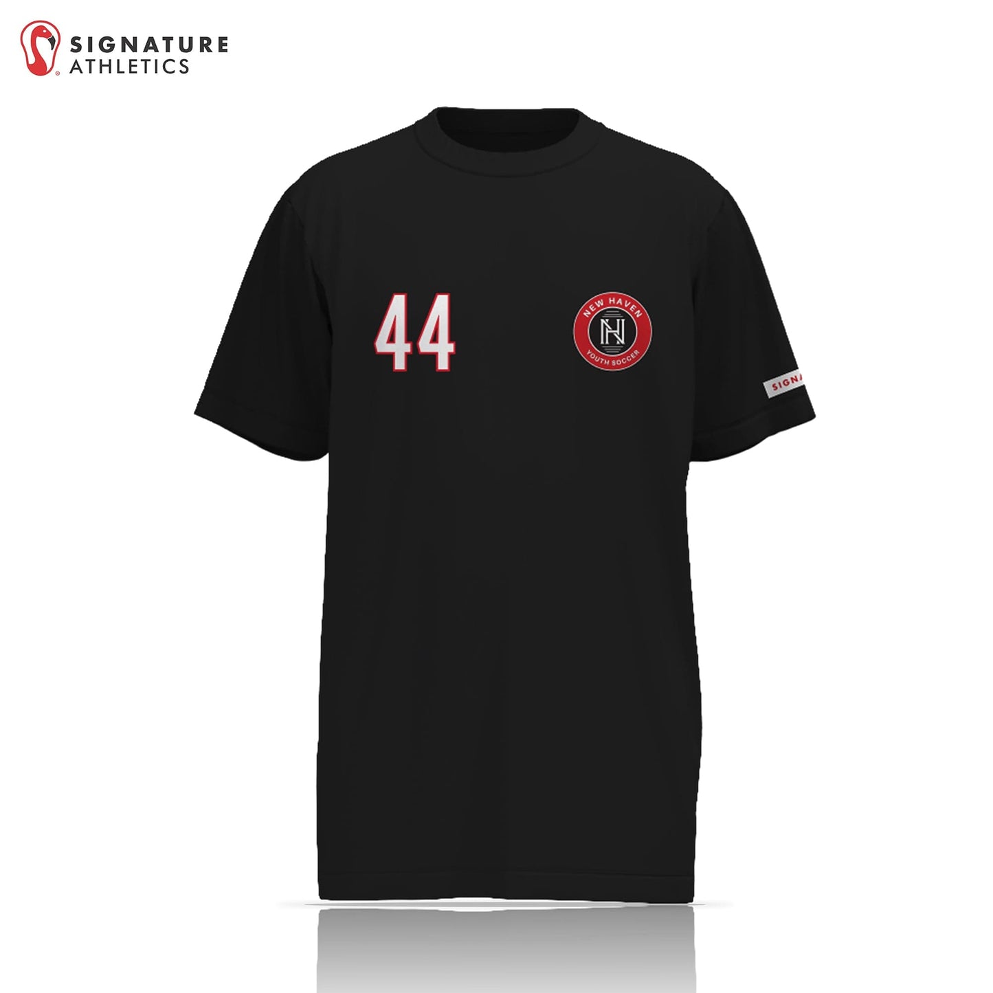 New Haven Girl's Black Soccer Game Jersey: Girl's U9-U15 Signature Lacrosse