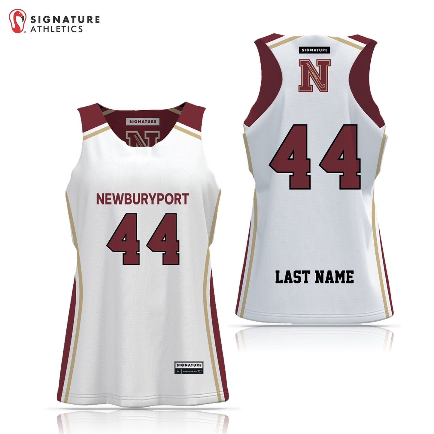 Newburyport FH Women's Reversible Game Pinnie Signature Lacrosse