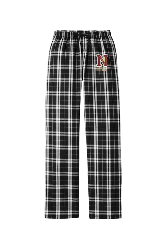 Newburyport YFH Adult Women's Flannel Plaid Pants Signature Lacrosse