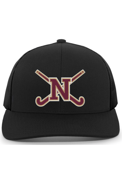 Newburyport YFH Embroidered Trucker Hat Signature Lacrosse